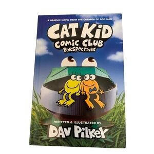 Dav Pilkey Cat Kid Comic Club‎ Perspectives Graphic Novel Book